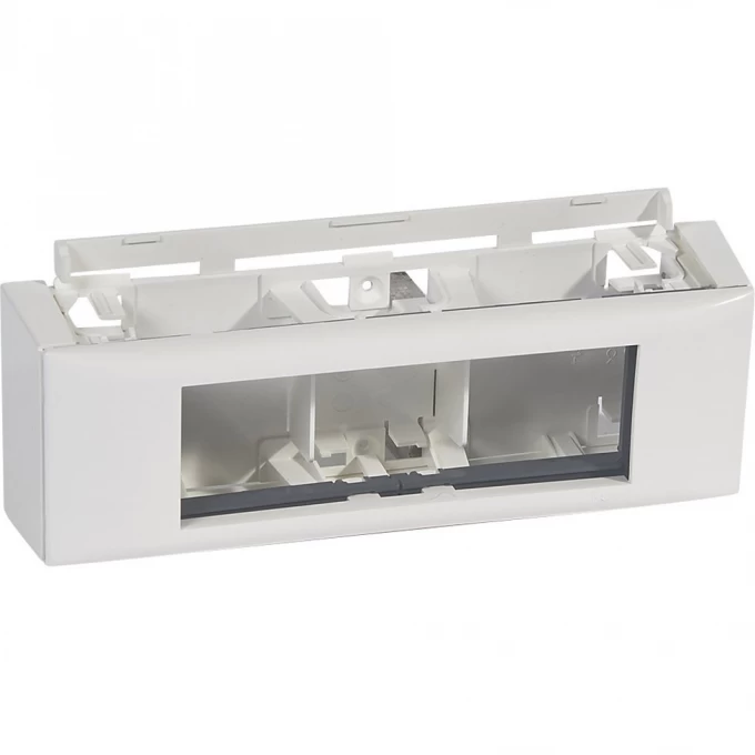 Рамка LEGRAND Mosaic 6 модулей для DLPlus с профилем 20 мм белый 031614 Рамка LEGRAND Mosaic 6 модулей для DLPlus с профилем 20 мм белый 031614