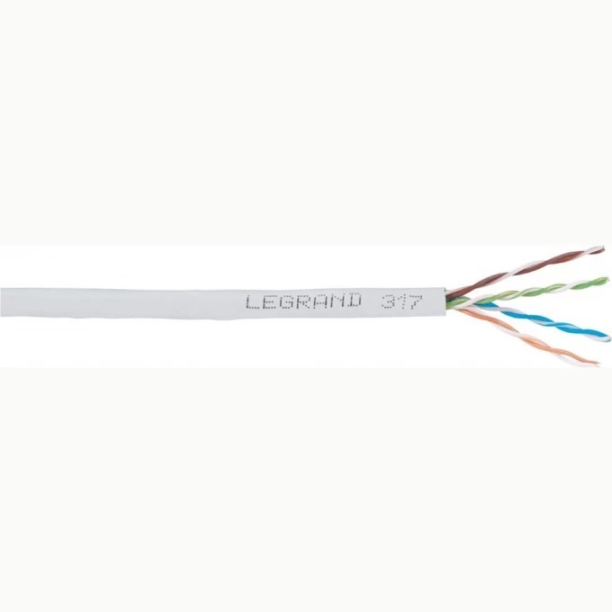 Кабель для локальных сетей LEGRAND категория 5е U/UTP 4 пары PVC 305 м 032751 Кабель для локальных сетей LEGRAND категория 5е U/UTP 4 пары PVC 305 м 032751