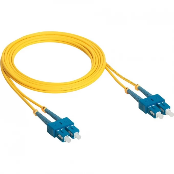 Шнур LEGRAND оптоволоконный OS1/2 одномодовый SC/SC 2 м желтый 032601 Шнур LEGRAND оптоволоконный OS1/2 одномодовый SC/SC 2 м желтый 032601