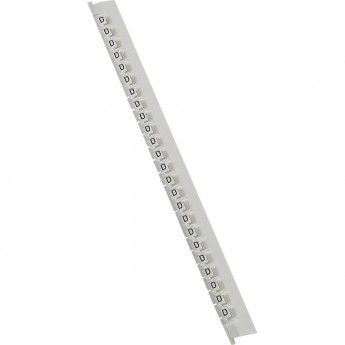 Маркер LEGRAND Memocab ширина 2,3 мм чёрная маркировка на белом фоне заглавная буква D