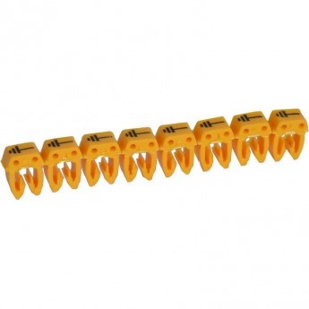 Маркер LEGRAND CAB 3 условное обозначение для кабеля 4-6 мм² земля