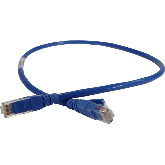 Шнур коммутационный LEGRAND RJ 45 категория 6 U/UTP PVC не экранированный 0,5 м голубой 051818 Шнур коммутационный LEGRAND RJ 45 категория 6 U/UTP PVC не экранированный 0,5 м голубой 051818