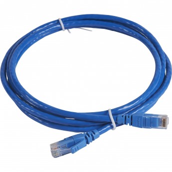 Шнур коммутационный LEGRAND RJ 45 категория 6 U/UTP PVC не экранированный 2 м голубой Шнур коммутационный LEGRAND RJ 45 категория 6 U/UTP PVC не экранированный 2 м голубой