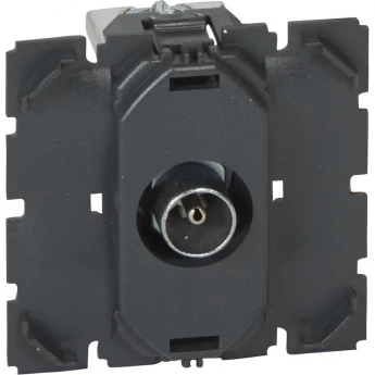 Розетка LEGRAND TV (штекер) 0-2 400 Mгц Программа Celiane черный Розетка LEGRAND TV (штекер) 0-2 400 Mгц Программа Celiane черный