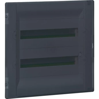 Распределительный щиток LEGRAND Practibox³ скрытого монтажа IP 40 IK 07 2 рейки 36 модулей с клеммиком заземления прозрачная дверь Распределительный щиток LEGRAND Practibox³ скрытого монтажа IP 40 IK 07 2 рейки 36 модулей с клеммиком заземления прозрачная дверь