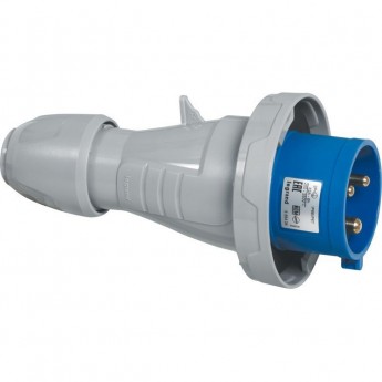 Прямая вилка LEGRAND P17 Tempra Pro IP 66/67 200/250 В 16 A 2К+З Прямая вилка LEGRAND P17 Tempra Pro IP 66/67 200/250 В 16 A 2К+З