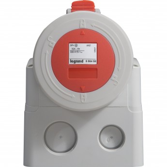 Розетка LEGRAND накладная P17 Tempra Pro IP 66/67 380/415 В 32 A 3К+З серый Розетка LEGRAND накладная P17 Tempra Pro IP 66/67 380/415 В 32 A 3К+З серый