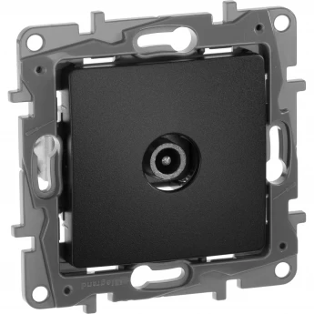 Розетка LEGRAND TV оконечная 5 дБ 5-862 мГц Etika антрацит Розетка LEGRAND TV оконечная 5 дБ 5-862 мГц Etika антрацит