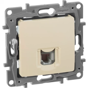 Телефонная розетка LEGRAND RJ11 Etika слоновая кость Телефонная розетка LEGRAND RJ11 Etika слоновая кость