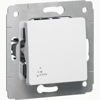 Выключатель LEGRAND Cariva IP 44 автоматические клеммы 10 АX 250 В белый Выключатель LEGRAND Cariva IP 44 автоматические клеммы 10 АX 250 В белый