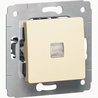 Выключатель LEGRAND Cariva с подсветкой автоматические клеммы 10 АX 250 В слоновая кость Выключатель LEGRAND Cariva с подсветкой автоматические клеммы 10 АX 250 В слоновая кость