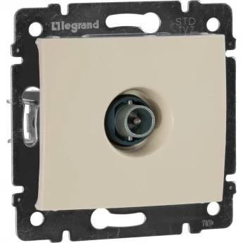 ТВ розетка LEGRAND Valena оконечная 10 дБ 2400 МГц слоновая кость ТВ розетка LEGRAND Valena оконечная 10 дБ 2400 МГц слоновая кость