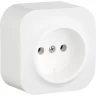 Розетка LEGRAND 2К без шторок 16 A 250 В Quteo IP 20 белый 782210