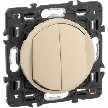 Выключатель LEGRAND Celiane 1-полюсный слоновая кость Выключатель LEGRAND Celiane 1-полюсный слоновая кость