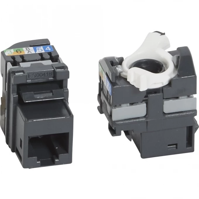 Гнездо LEGRAND Keystone RJ45 UTP кат.5е 33180 Гнездо LEGRAND Keystone RJ45 UTP кат.5е 33180