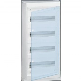 Накладной распределительный щит LEGRAND Nedbox с белой дверью 4 рейки х 12 (+1) модулей Накладной распределительный щит LEGRAND Nedbox с белой дверью 4 рейки х 12 (+1) модулей