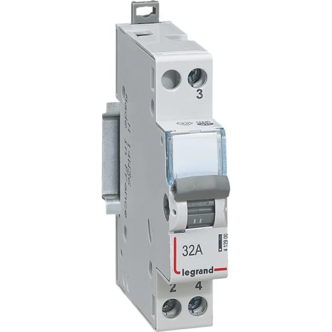 Переключатель LEGRAND CX3 1ПК 32A 412900 Переключатель LEGRAND CX3 1ПК 32A 412900