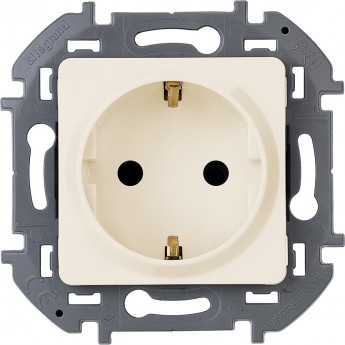 Розетка LEGRAND INSPIRIA 2К+З немецкий стандарт 16 А 250 В слоновая кость Розетка LEGRAND INSPIRIA 2К+З немецкий стандарт 16 А 250 В слоновая кость