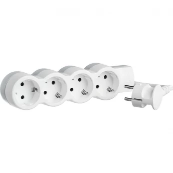 Многорозеточный блок LEGRAND 'Стандарт' 5 x 2К+З с кабелем длиной 1,5 м белый Многорозеточный блок LEGRAND 'Стандарт' 5 x 2К+З с кабелем длиной 1,5 м белый